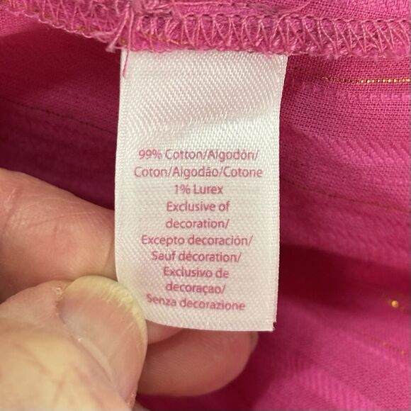 Lilly Pulitzer Pink Swim Coverup with Gold Accents - Picture 6 of 12